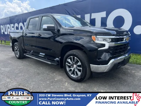 Black 2025 Chevrolet Silverado 1500 LT for sale in Grayson, KY