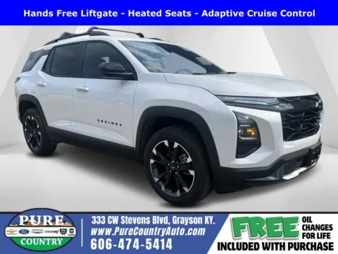 White 2025 Chevrolet Equinox RS for sale in Grayson, KY