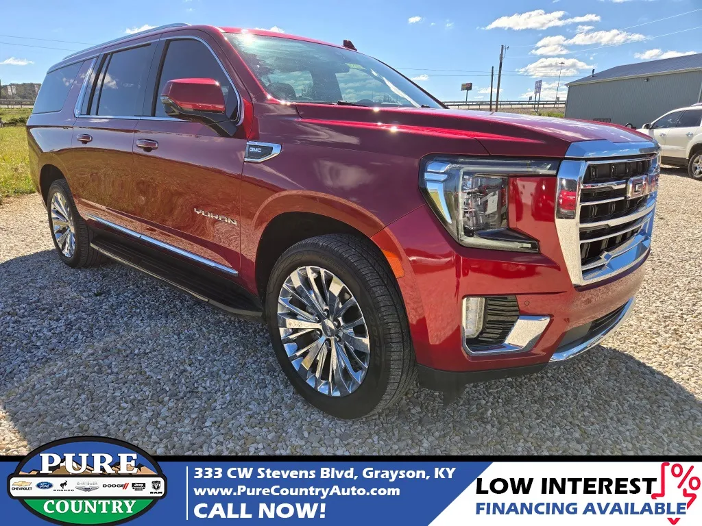Red 2022 GMC Yukon XL SLT for sale in Grayson, KY