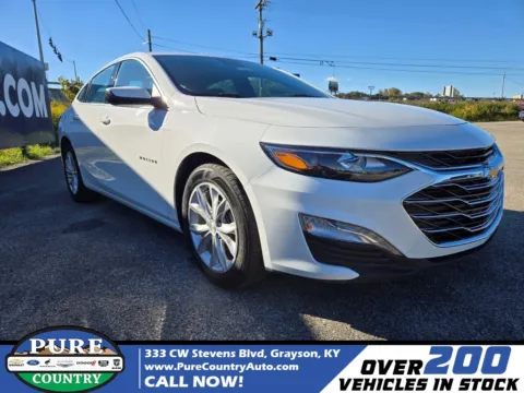 White 2024 Chevrolet Malibu LT for sale in Grayson, KY