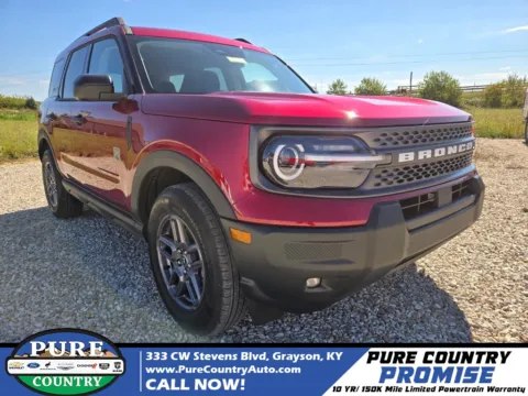 Red 2025 Ford Bronco Sport Big Bend for sale in Grayson, KY