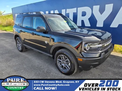 Black 2025 Ford Bronco Sport Big Bend for sale in Grayson, KY