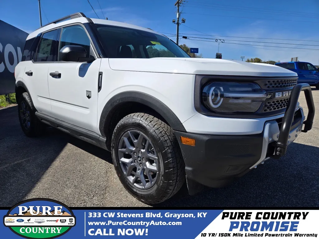 White 2025 Ford Bronco Sport Big Bend for sale in Grayson, KY