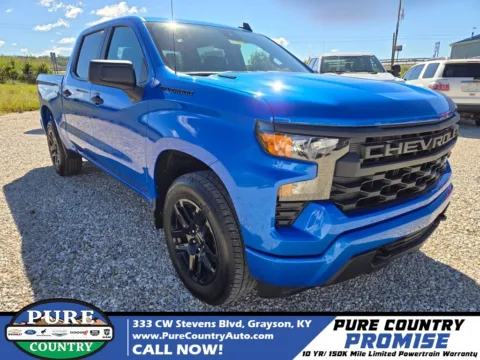 Blue 2026 Chevrolet Silverado 1500 Custom for sale in Grayson, KY