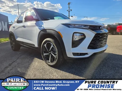 White 2023 Chevrolet TrailBlazer RS for sale in Grayson, KY