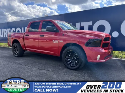 Red 2016 Ram 1500 Express for sale in Grayson, KY