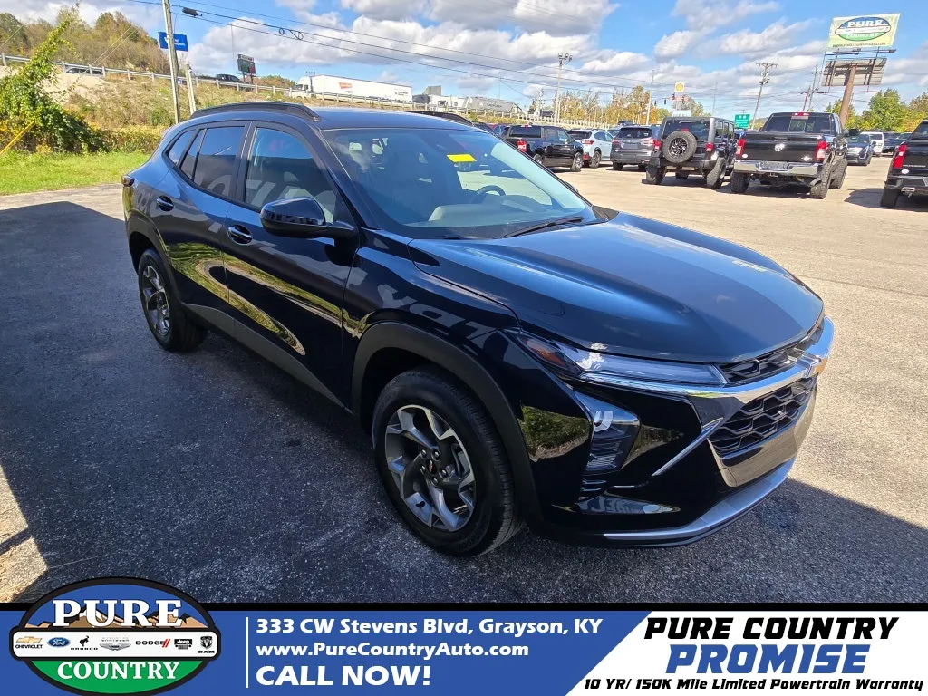 Black 2026 Chevrolet Trax LT for sale in Grayson, KY