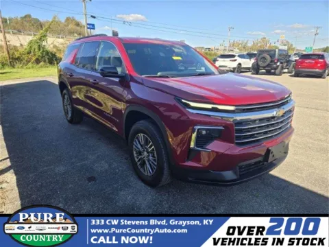 Red 2026 Chevrolet Traverse LT for sale in Grayson, KY