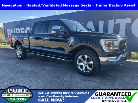 Black 2022 Ford F-150 King Ranch for sale in Grayson, KY