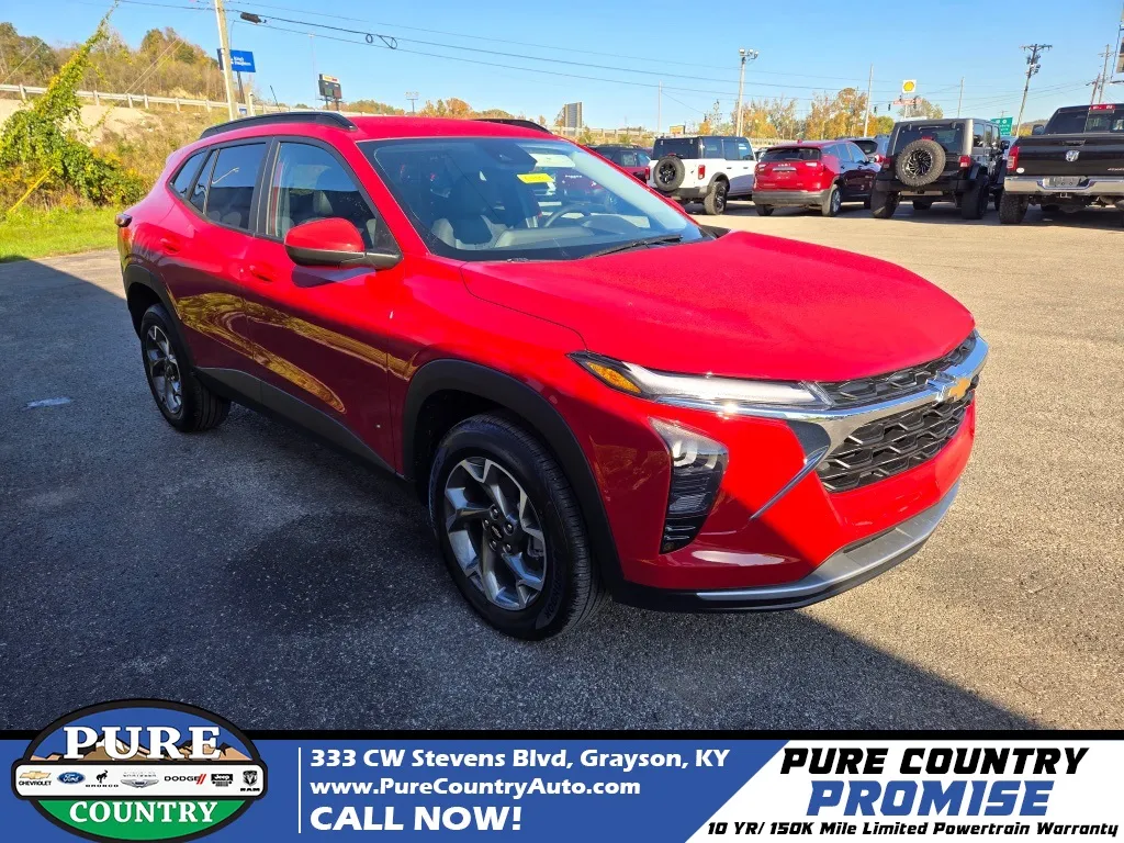 Red 2026 Chevrolet Trax LT for sale in Grayson, KY