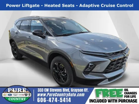 Gray 2025 Chevrolet Blazer LT for sale in Grayson, KY