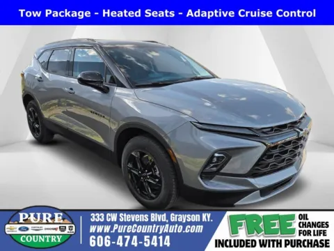 Gray 2025 Chevrolet Blazer LT for sale in Grayson, KY