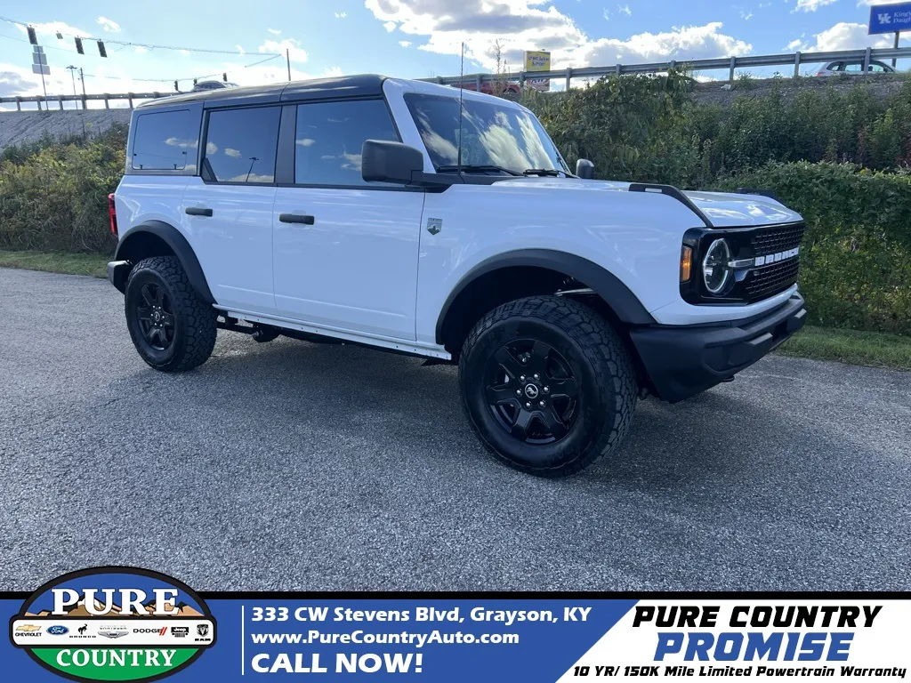 White 2025 Ford Bronco Big Bend for sale in Grayson, KY