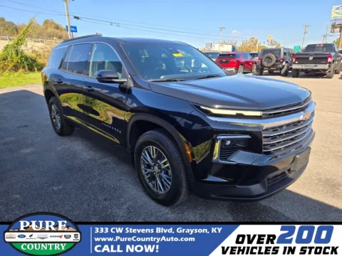 Black 2026 Chevrolet Traverse LT for sale in Grayson, KY