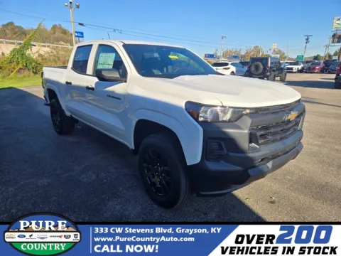 White 2026 Chevrolet Colorado Work Truck for sale in Grayson, KY