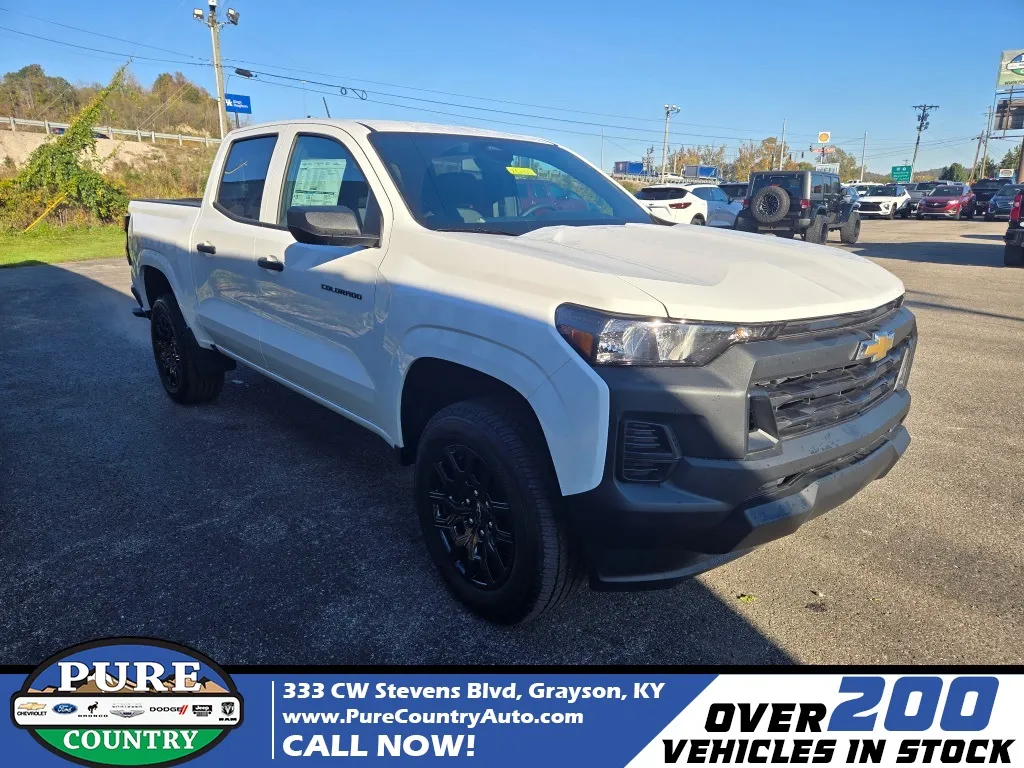 White 2026 Chevrolet Colorado Work Truck for sale in Grayson, KY