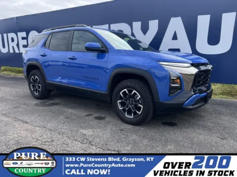 Blue 2025 Chevrolet Equinox ACTIV for sale in Grayson, KY