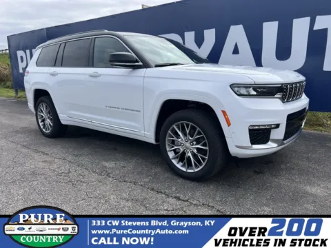 White 2025 Jeep Grand Cherokee L Summit for sale in Grayson, KY