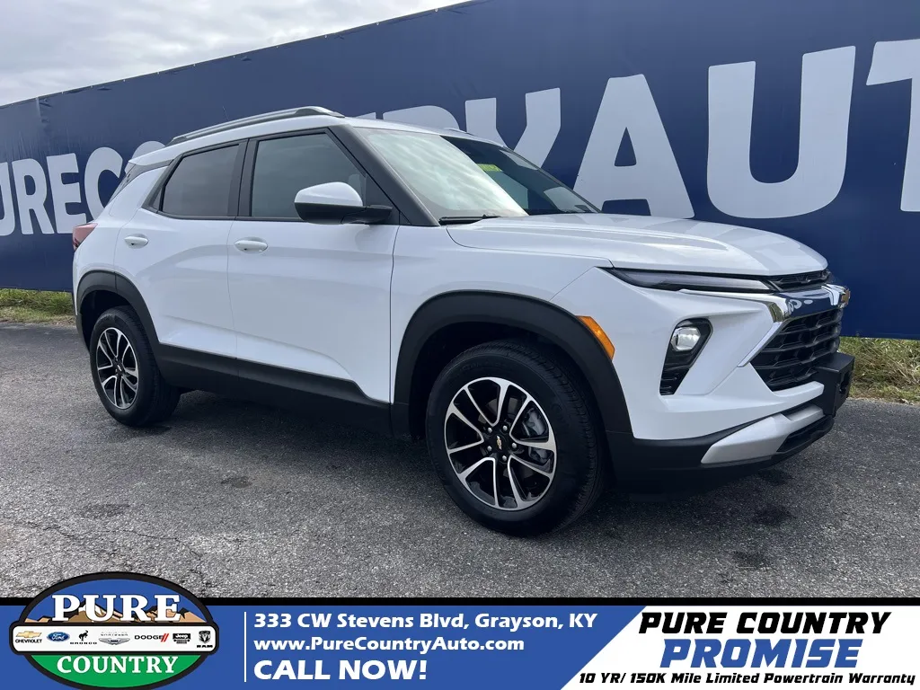 White 2026 Chevrolet TrailBlazer LT for sale in Grayson, KY