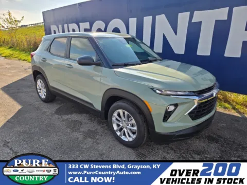 Green 2025 Chevrolet TrailBlazer LS for sale in Grayson, KY