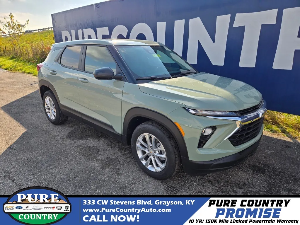 Green 2025 Chevrolet TrailBlazer LS for sale in Grayson, KY