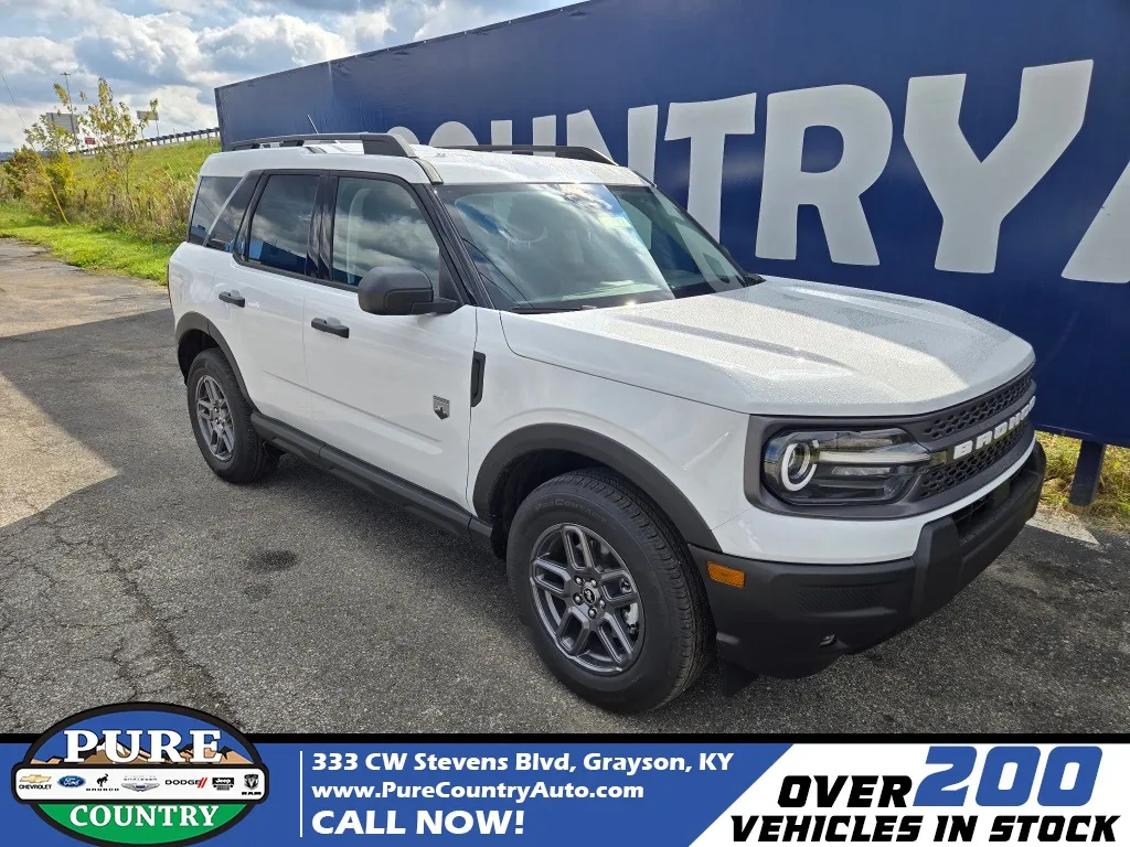 White 2025 Ford Bronco Sport Big Bend for sale in Grayson, KY