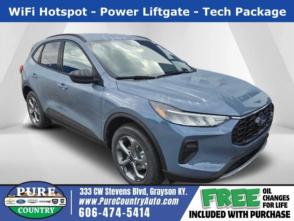 Blue 2026 Ford Escape ST-Line for sale in Grayson, KY