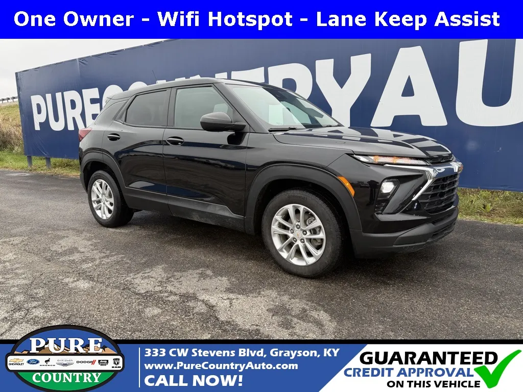 Black 2024 Chevrolet TrailBlazer LS for sale in Grayson, KY