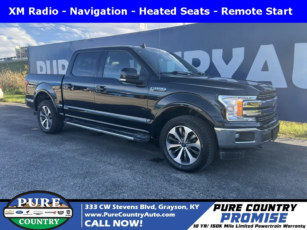 Black 2019 Ford F-150 Lariat for sale in Grayson, KY