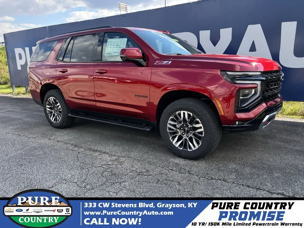 Red 2026 Chevrolet Tahoe Z71 for sale in Grayson, KY