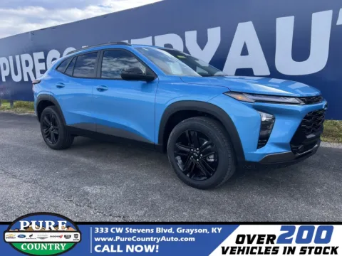 Blue 2026 Chevrolet Trax ACTIV for sale in Grayson, KY