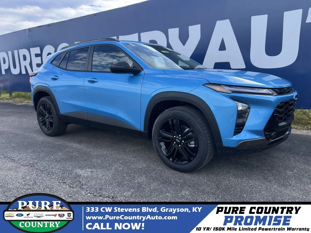 Blue 2026 Chevrolet Trax ACTIV for sale in Grayson, KY