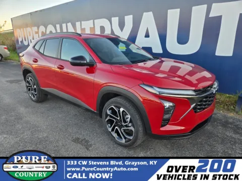 Red 2026 Chevrolet Trax 2RS for sale in Grayson, KY