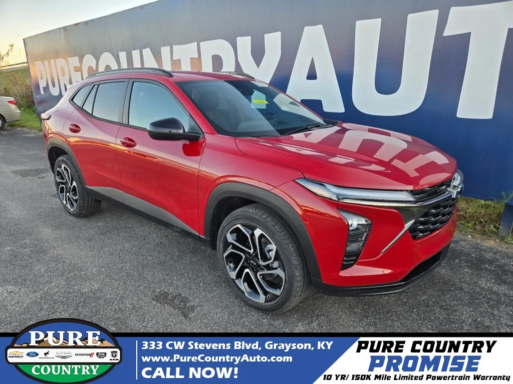 Red 2026 Chevrolet Trax 2RS for sale in Grayson, KY