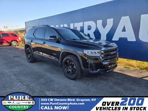 Black 2023 GMC Acadia AT4 for sale in Grayson, KY