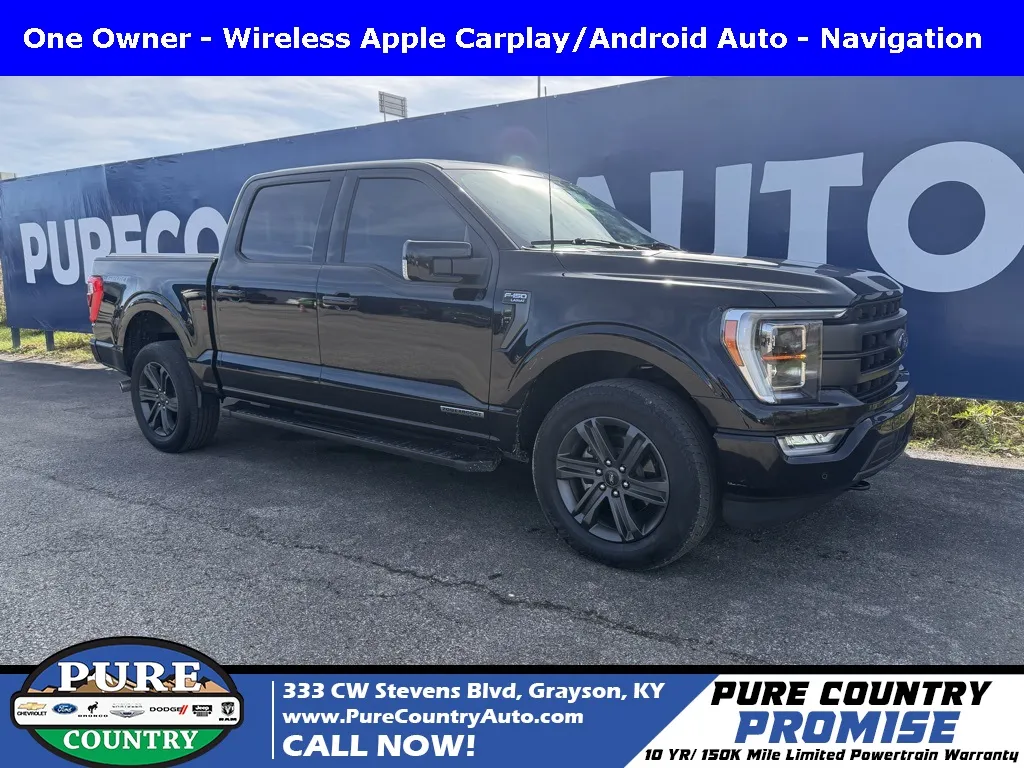 Black 2023 Ford F-150 Lariat for sale in Grayson, KY