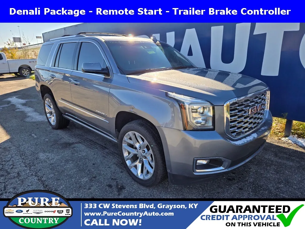 Gray 2019 GMC Yukon Denali for sale in Grayson, KY