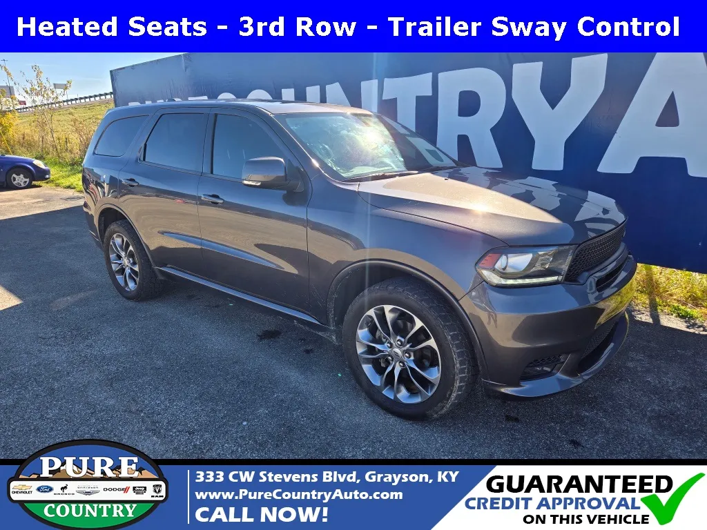Gray 2019 Dodge Durango GT Plus for sale in Grayson, KY