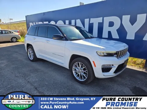 White 2023 Jeep Grand Cherokee Summit for sale in Grayson, KY