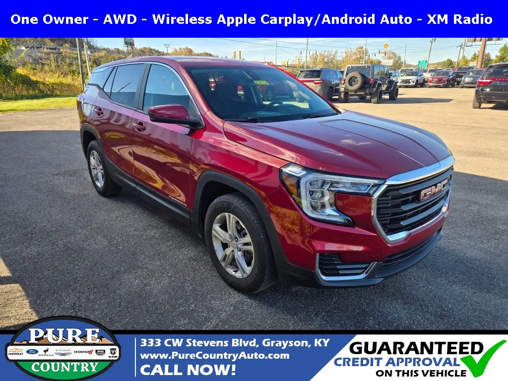 Red 2022 GMC Terrain SLE for sale in Grayson, KY