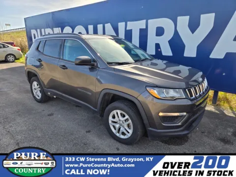 Gray 2019 Jeep Compass Sport for sale in Grayson, KY