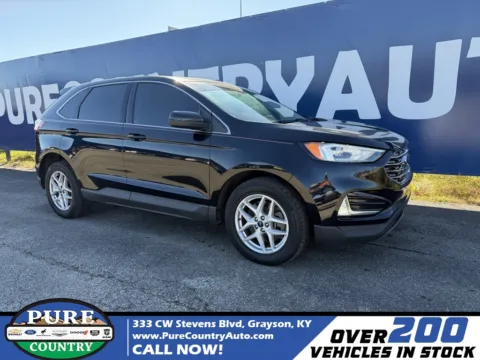 Black 2021 Ford Edge SEL for sale in Grayson, KY