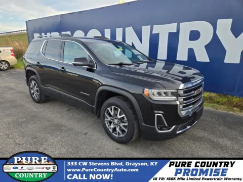 Black 2022 GMC Acadia SLT for sale in Grayson, KY