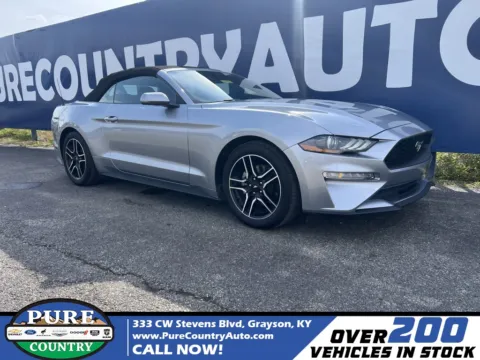 Silver 2023 Ford Mustang EcoBoost Premium for sale in Grayson, KY