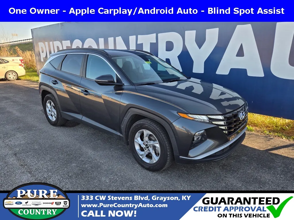 Gray 2022 Hyundai Tucson SEL for sale in Grayson, KY