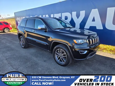 Black 2022 Jeep Grand Cherokee WK Limited for sale in Grayson, KY