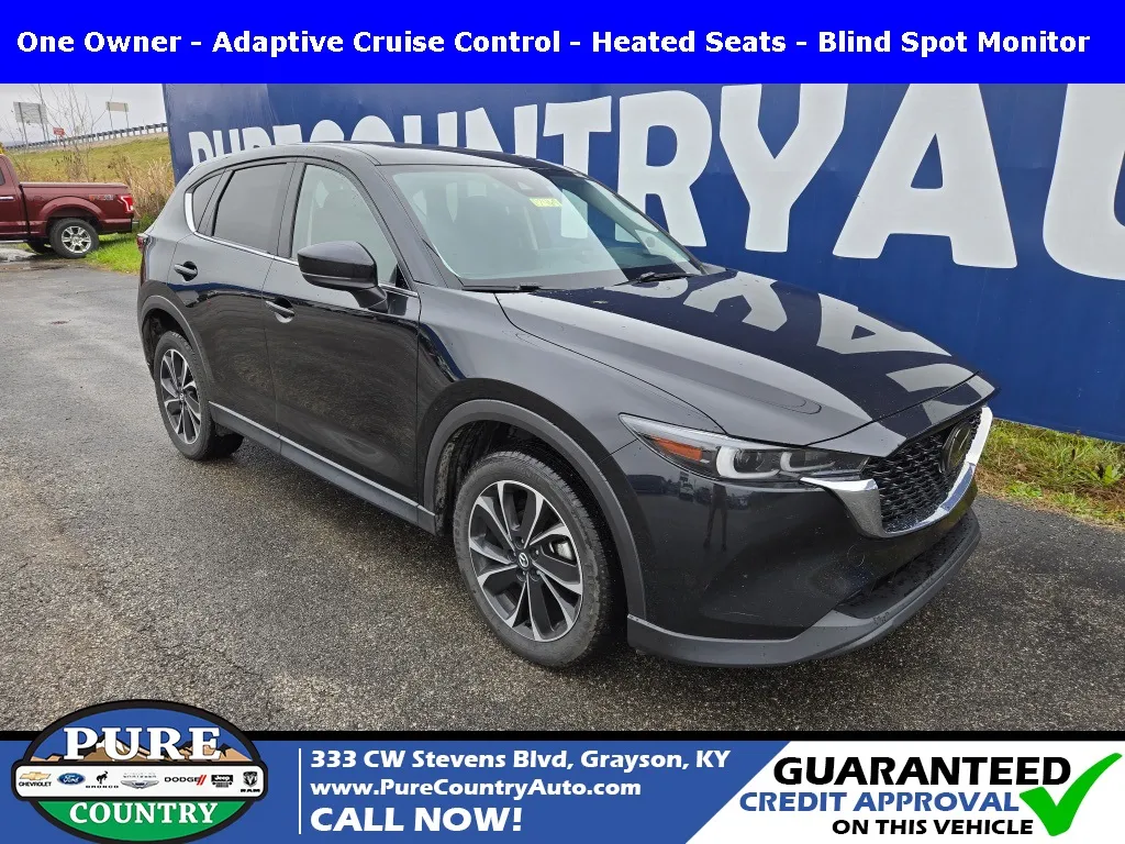 Black 2022 Mazda CX-5 2.5 S Premium Plus Package for sale in Grayson, KY