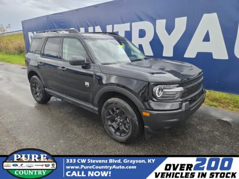 Black 2025 Ford Bronco Sport Big Bend for sale in Grayson, KY