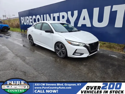 White 2021 Nissan Sentra SR for sale in Grayson, KY