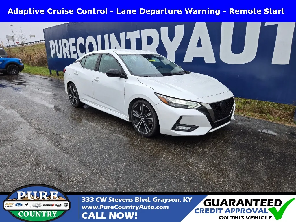 White 2021 Nissan Sentra SR for sale in Grayson, KY